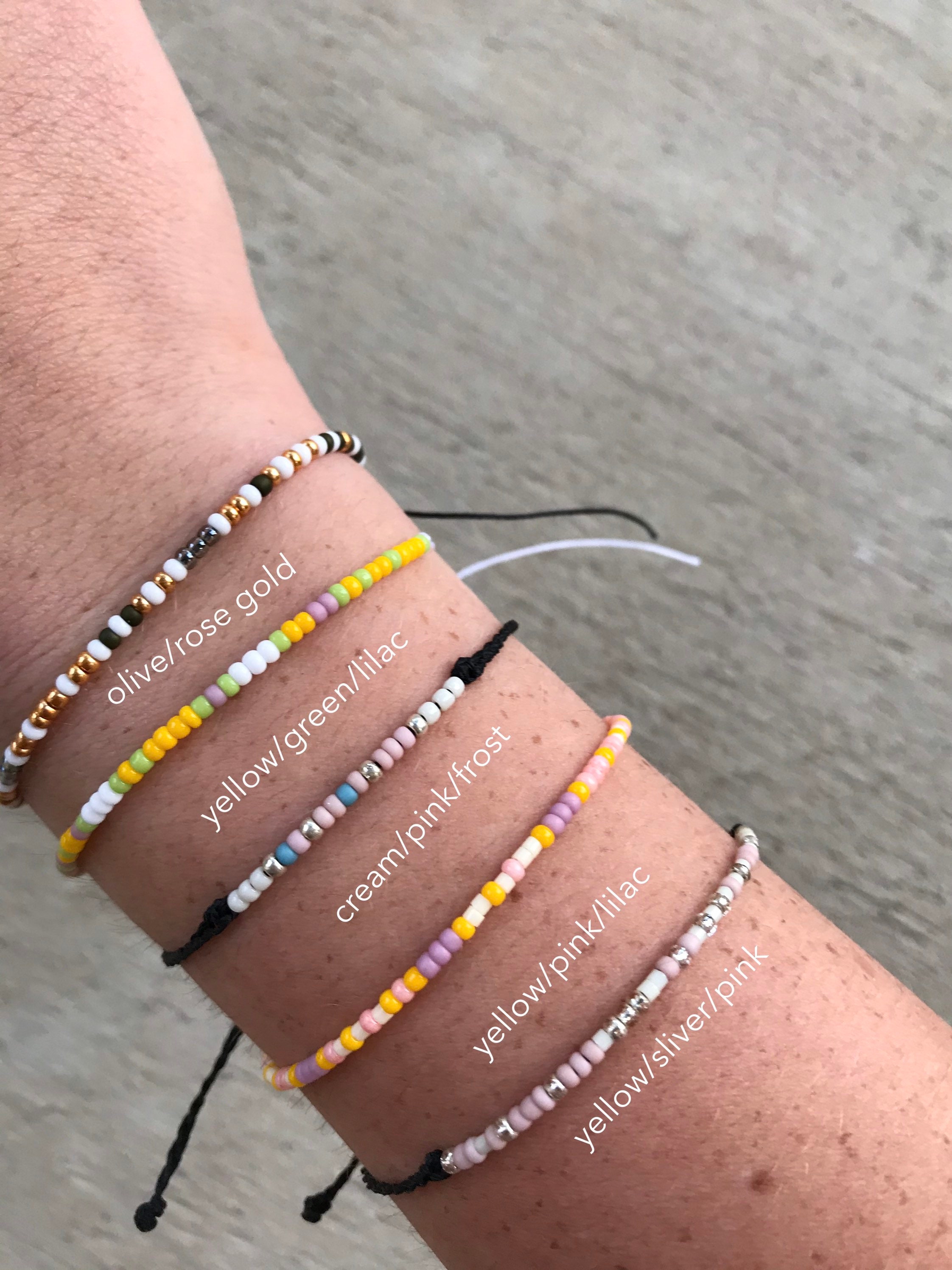 ブレスレット・バングル Beaded bracelet-88 Amazon.com: Mikovivi 7pcs Lgbt Bracelet Set for Women
