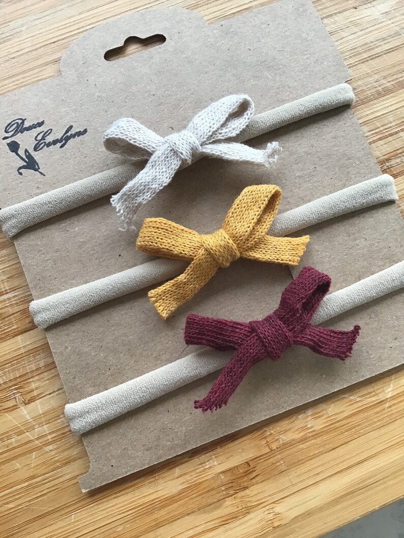 autumn leaves Knitting flowers