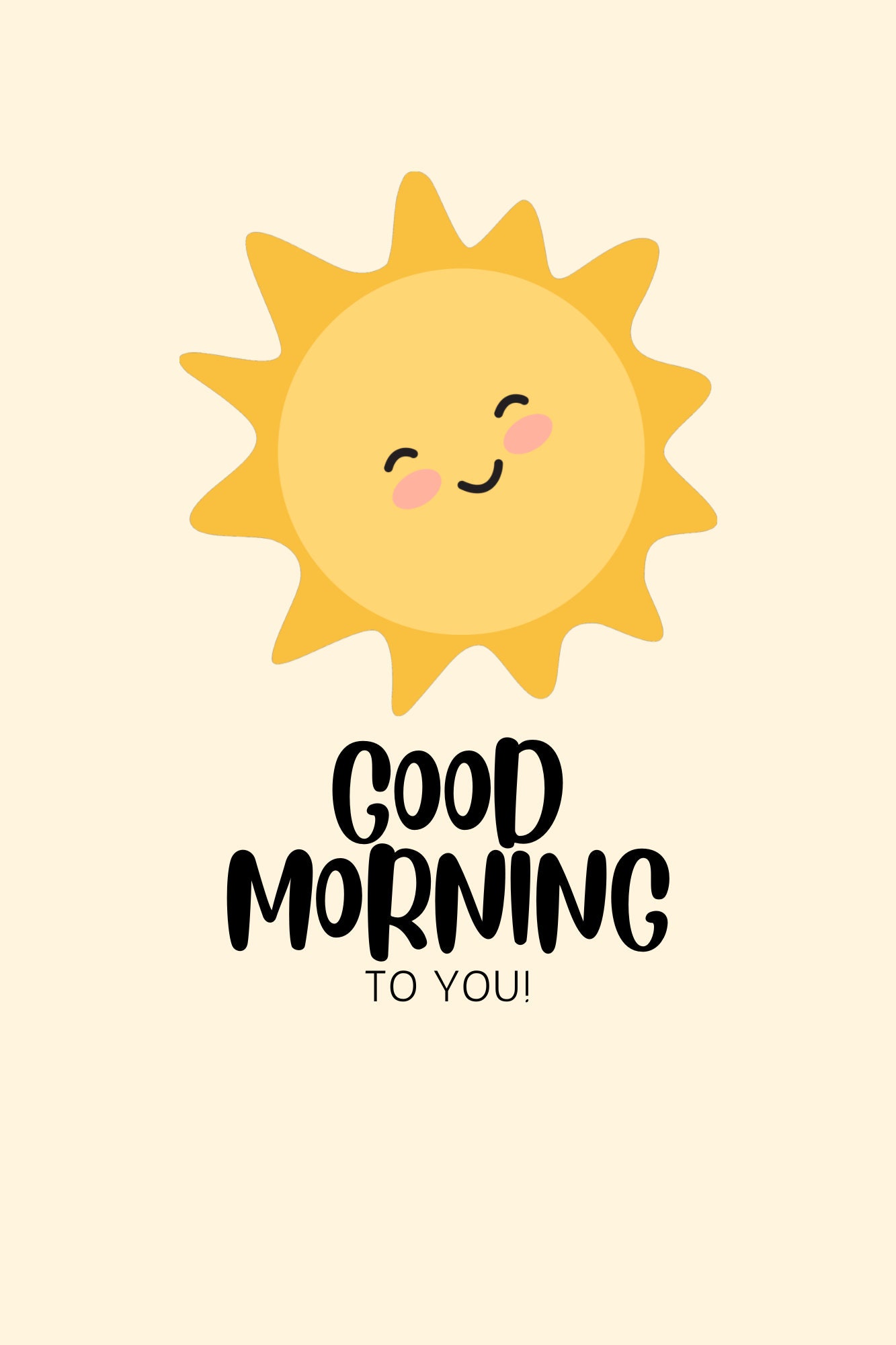 Good Morning to You - Etsy