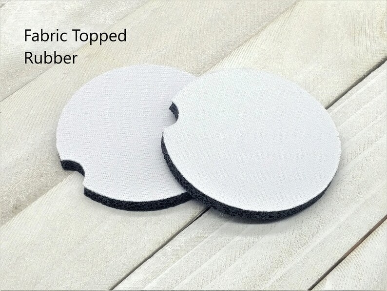 Car Coasters SET 2 Absorbent Car Coasters Fabric or Etsy
