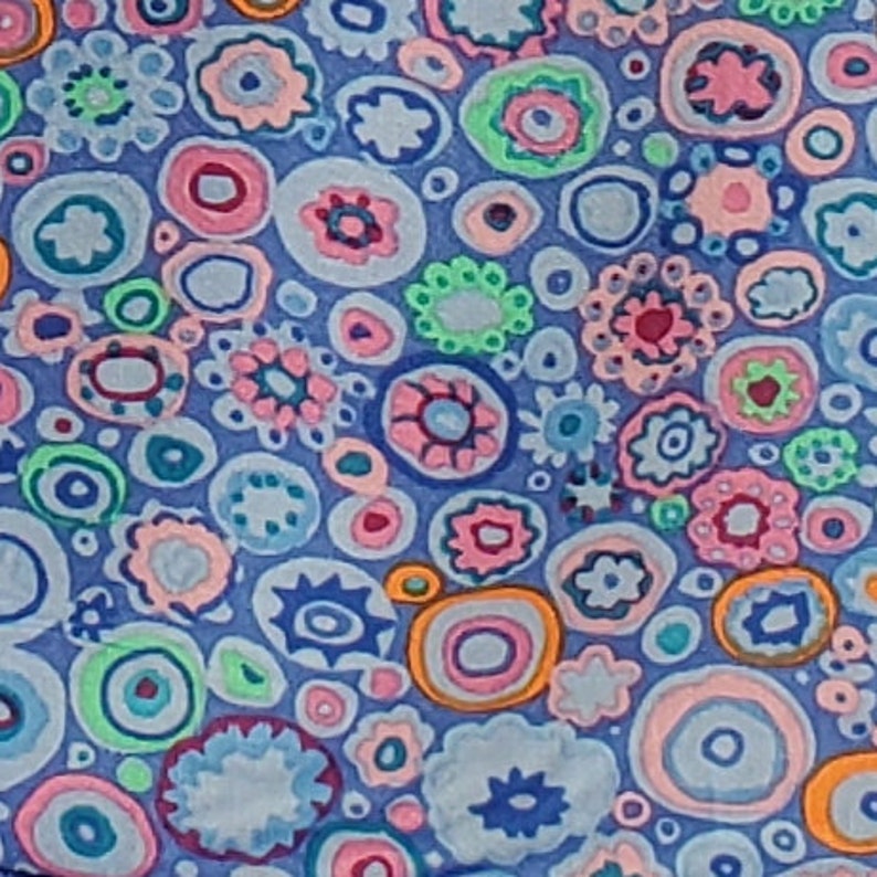Kaffe Fassett reverse purple pillowcase Set of 2