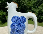 Vintage Otagiri Hen Stoneware Pitcher