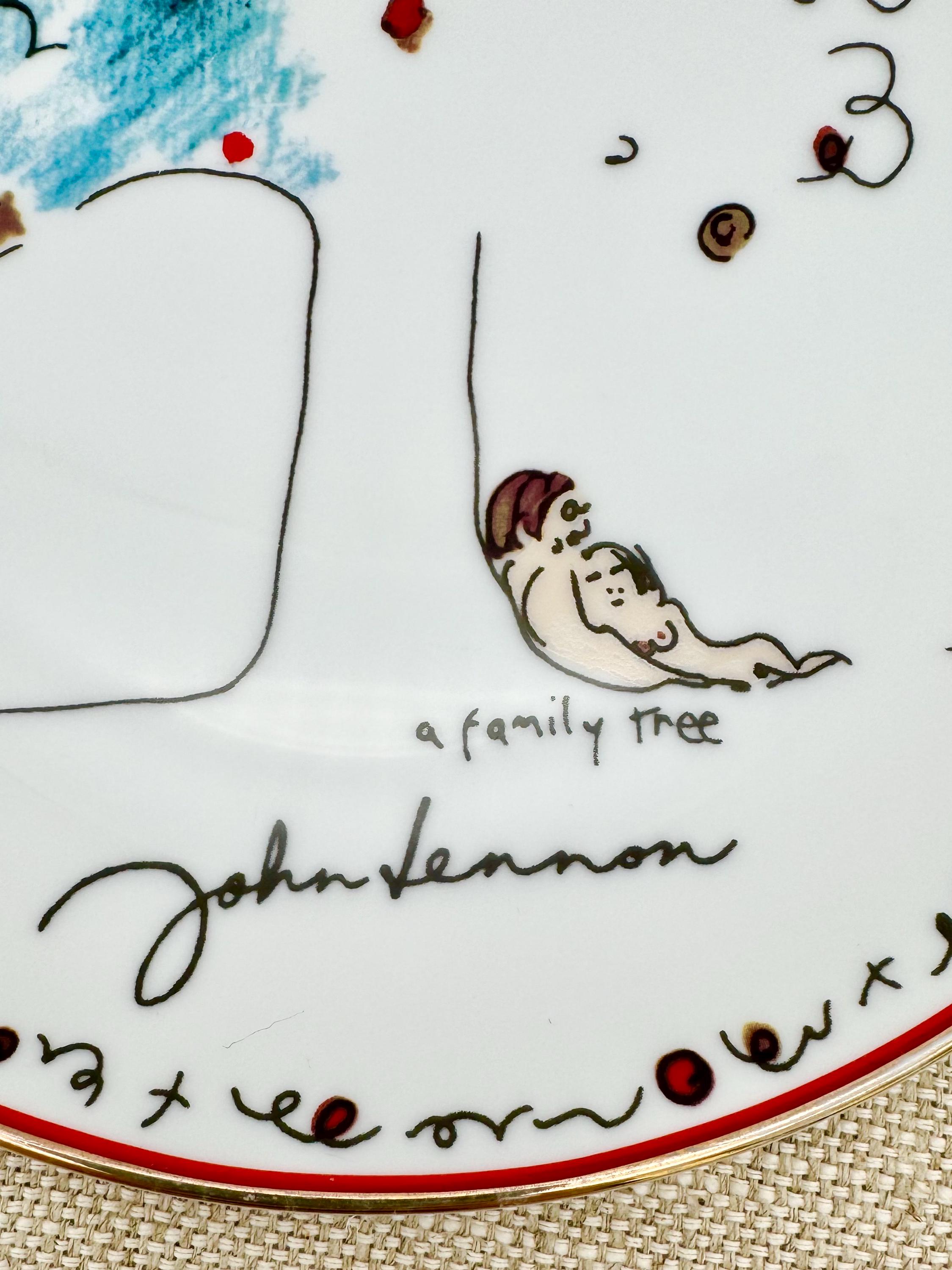 ジョン・レノン　Family Tree リトグラフ ジョン・レノン Family Tree リトグラフの通販 by クリシュナ's
