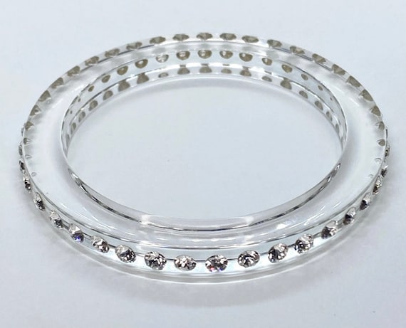 Acrylic bangle cheap