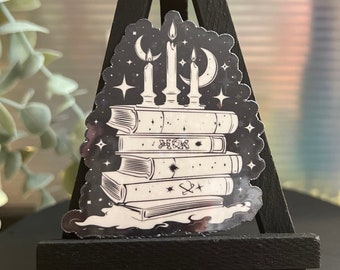 Witchy Book Stack Sticker