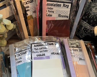 Annotation Kit Refills | Book Accessories | Gift for Book Lover | Reading Accessories
