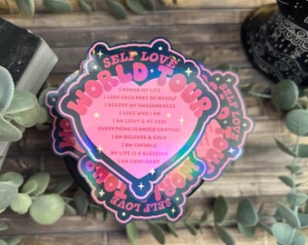 Self Love World Tour Sticker