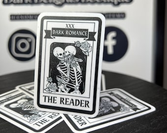 Dark Romance Tarot Sticker Kindle Sticker | Book Sticker | Bookish SMUT Romance Book Sticker | Decal for Kindle/Laptop