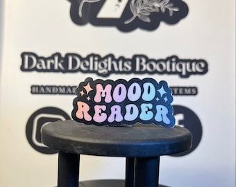 Mood Reader Sticker l Book Sticker | Bookish Book Sticker | Decal for Kindle/Laptop