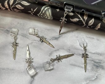 Fantasy Dagger Kindle Charm