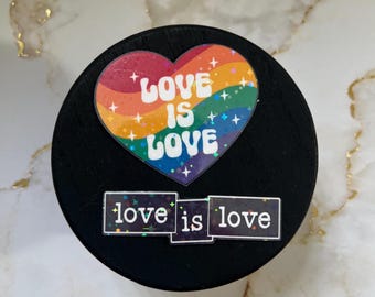 Love is Love Sticker Set