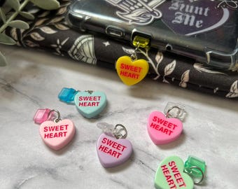 Sweetheart Candy Heart Kindle Charm