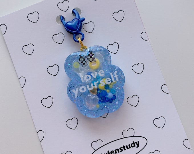 Love yourself bear shaker
