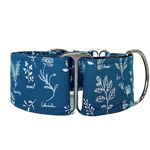 Boho Dog Collar | Martingale Dog Collar, All Sizes | Dog Collar for Whippet, Dog Collar for Greyhound, Dog Collar for Saluki and Sighthounds