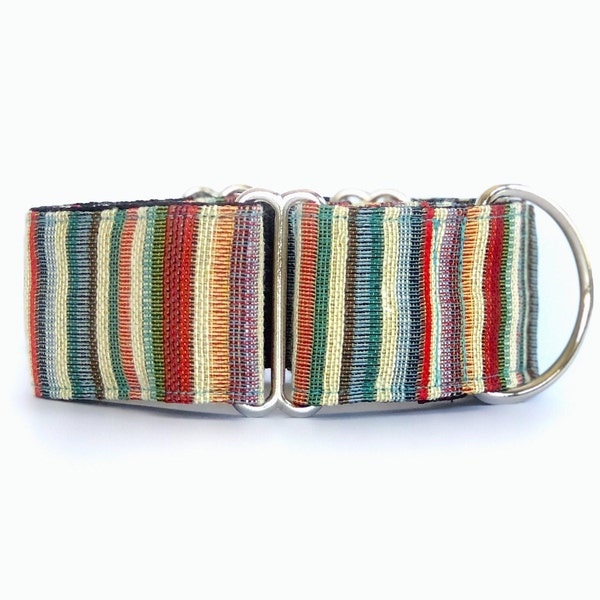 Boho Dog collar  | Martingale Dog Collar | Greyhound Collar | Italian greyhound, Whippet, Greyhound collar