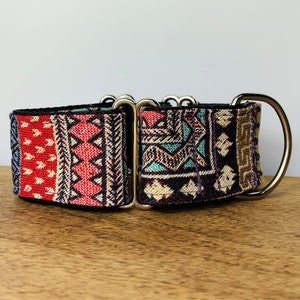 Dog Collar | Greyhound Collar | Martingale Collar for Whippet , Borzoi , Lurcher , Sighthounds