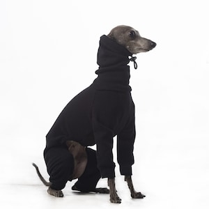 Warm and Soft Jumpsuit for Italian Greyhounds, Whippets and Greyhound | Greyhound Romper, Onesie | The Galgo Brand