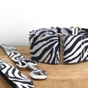 Dog Collar Animal Print | Martingale Dog Collar for Greyhound , Whippet , Lurcher and Sighthounds