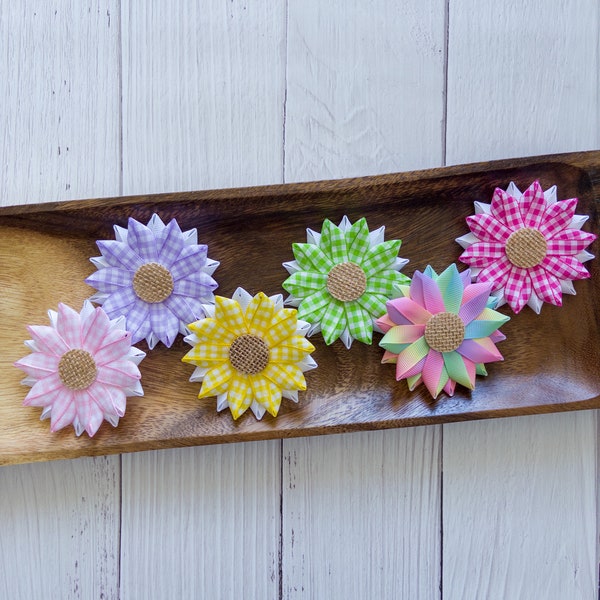 Flower Bowl Fillers, Tiered Tray Flowers, Daisy Decor, Spring Flower Decor, Summer Flower Decor, Farmhouse Flowers