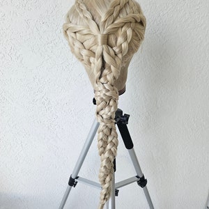Queen Rhaenyra Visenya Inspired Wig