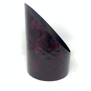 Carbon Fiber Maroon Tuff Stacks Hood Stack, Smoke Stack, Hood Stack, Carbon Fiber Smoke Stack, Carbon Fiber Exhaust Tip, Diesel Hood Stack