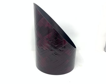 Carbon Fiber Maroon Tuff Stacks Hood Stack, Diesel Exhaust Tip
