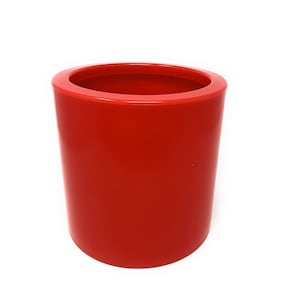 Large Indoor/Outdoor Planter, Planter Pot With Drainage, Red Planter, Plastic (8, 10, and 12 inch sizes)