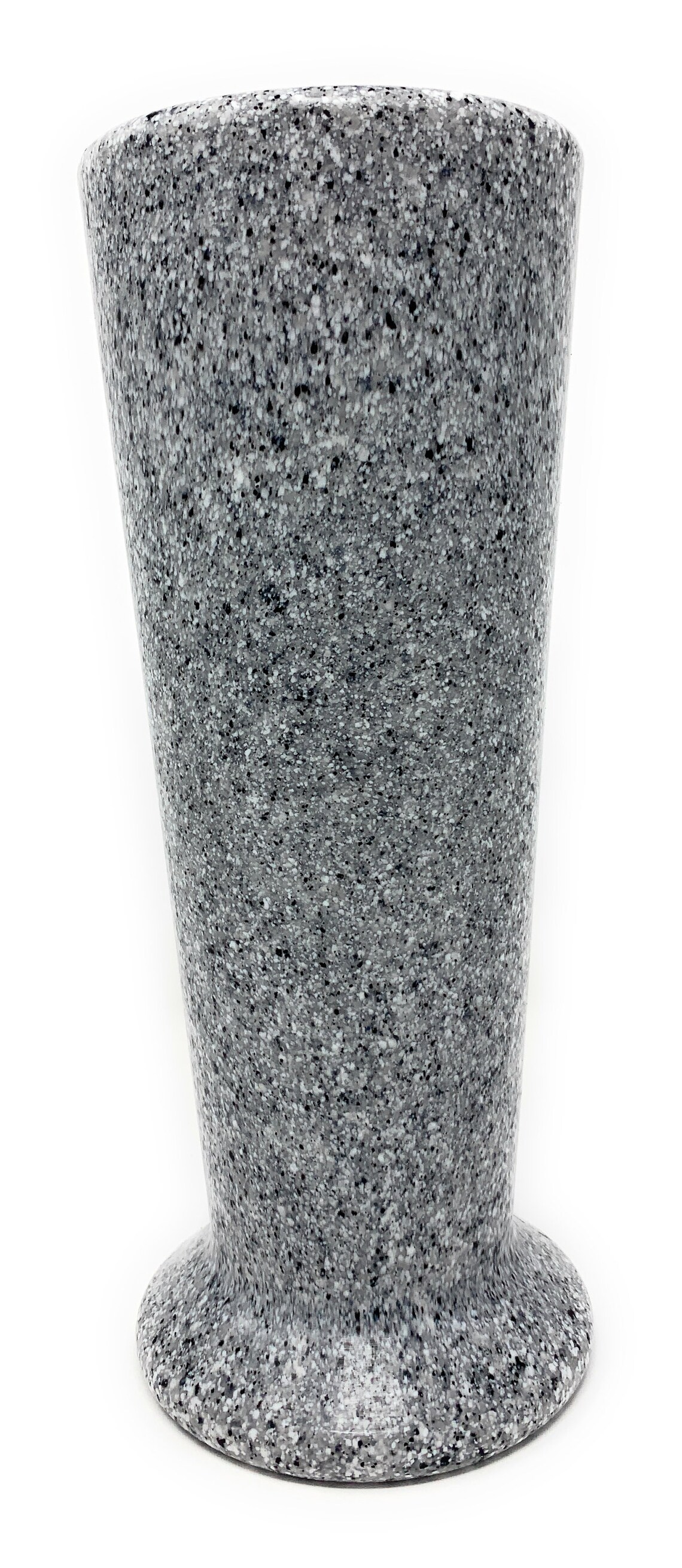 Optimum Memorial Cemetery Flower Vase Simulated Light Grey Etsy