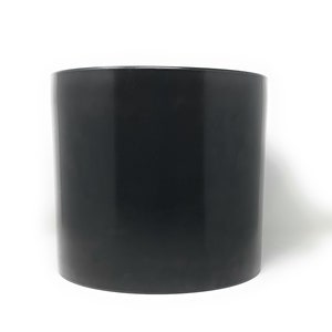 Large Indoor/Outdoor Planter, Planter Pot With Drainage, Black Stone, Plastic (8, 10, and 12 inch sizes)