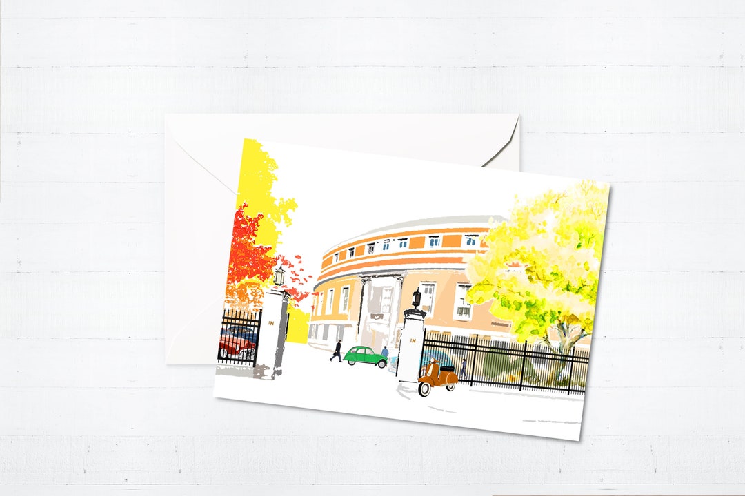 Stoke Newington Town Hall Greeting Card Box Set Handmade Card Blank Card City Scene Unique Cards