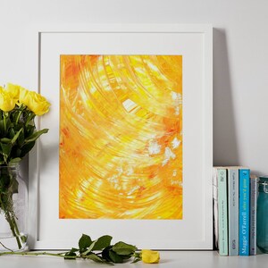 Édition limitée - Impression d&#39;art originale « Luminous » 12 x 18 pouces signée par l&#39;artiste TK