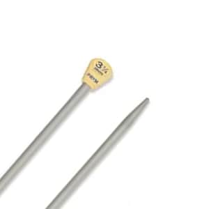 Knitting Needles: 3.25mm Aluminium Knitting Needles, 30cm long. Pair of Single Pointed Metal Knitting Pins UK Size 10, US 3