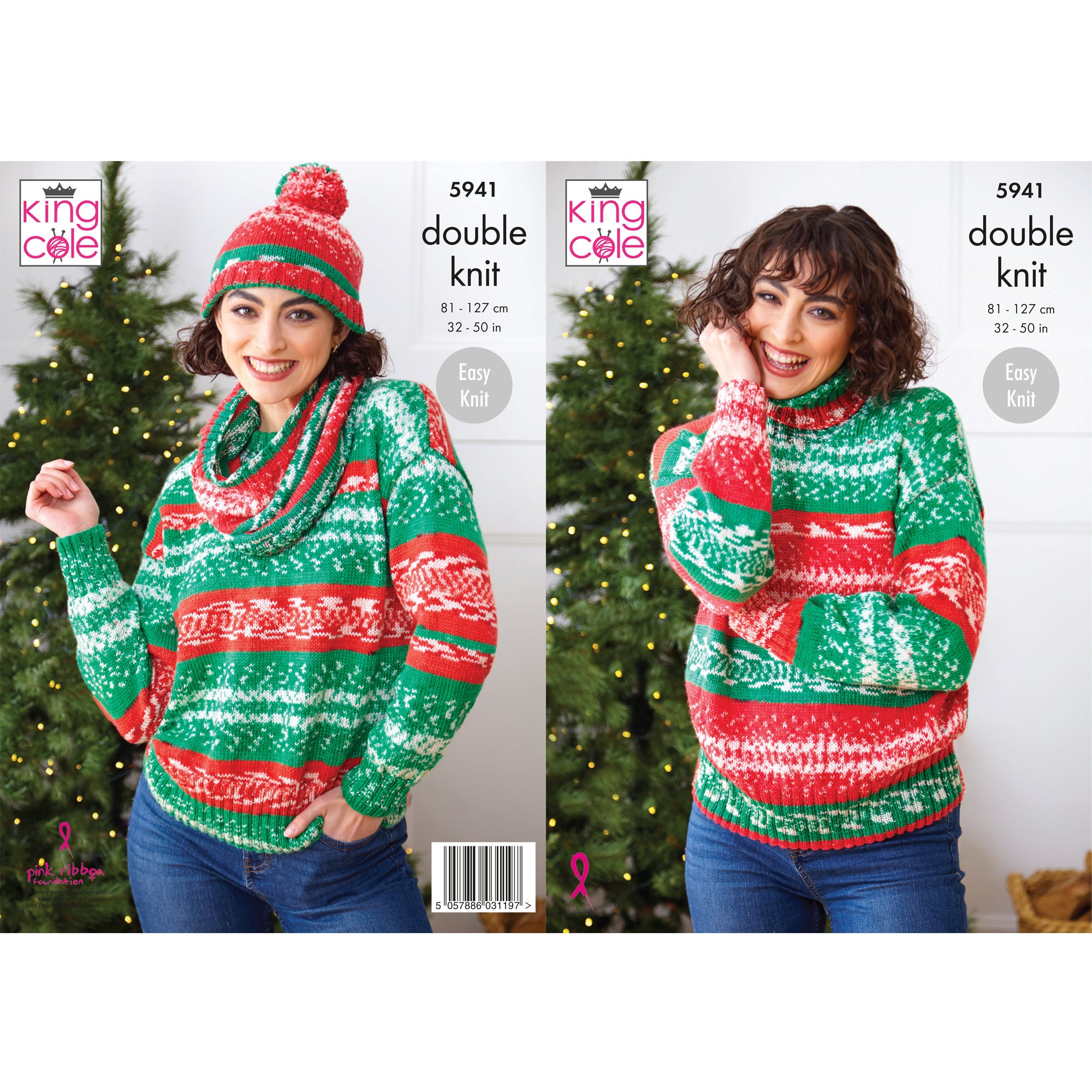 Knitted Christmas Jumper - Etsy UK