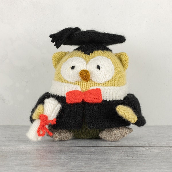 Graduation Owl. Unique Gift for College, University, School and PHD Graduates. 2021 Graduation Gift Owl. With Charity Donation
