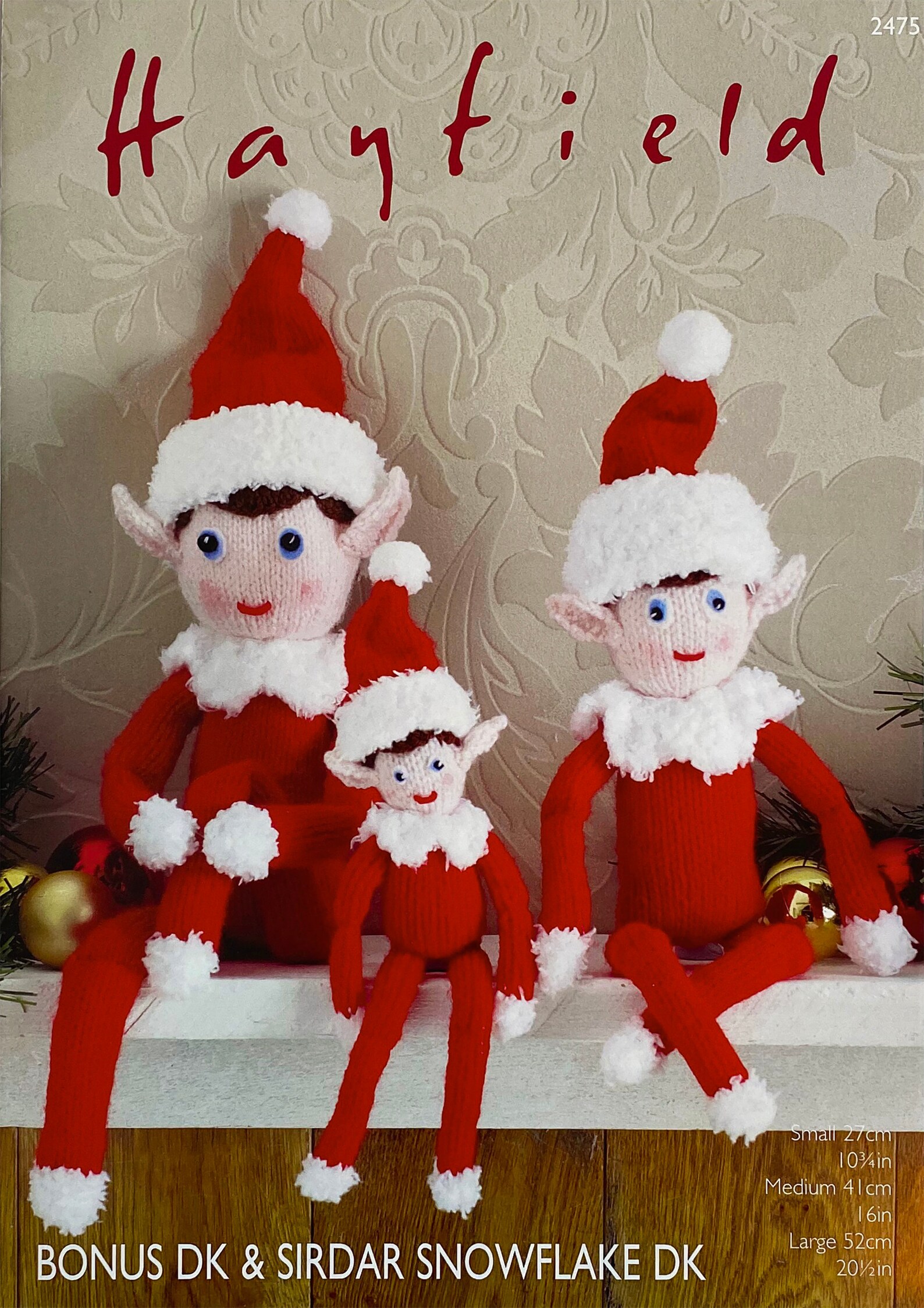 Knitting Pattern Christmas Elves. Knit Christmas Elf Toys in Etsy
