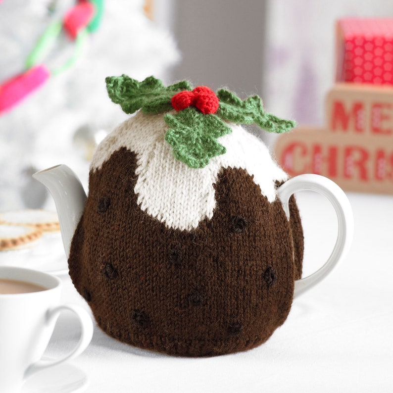 Knitting Pattern Christmas Knits 2. Christmas Tea Cosy Etsy UK
