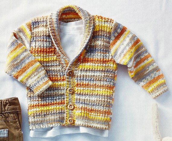 Knitting Pattern: Baby Cardigan in 