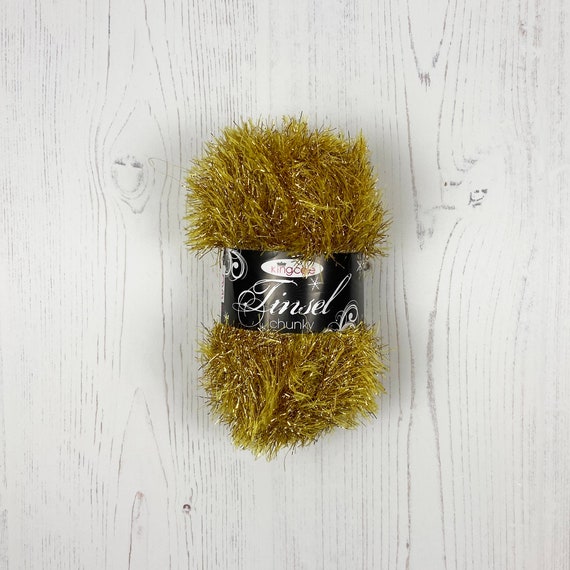 King Cole Tinsel Chunky Yarn - 50g King Cole Tinsel Chunky Yarn - 50g