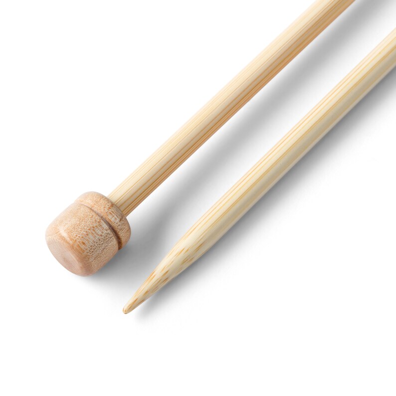 Knitting Needles 4mm Bamboo Knitting Needles 33cm Long. Pair Etsy UK