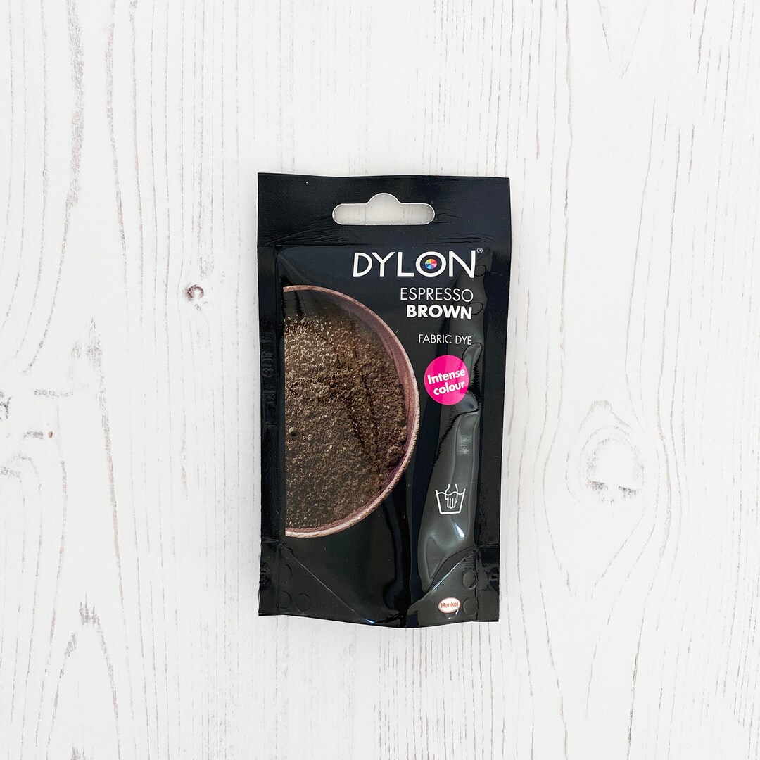Dylon Fabric Hand Dye 50g Sachet Brown. Intense Colour Etsy