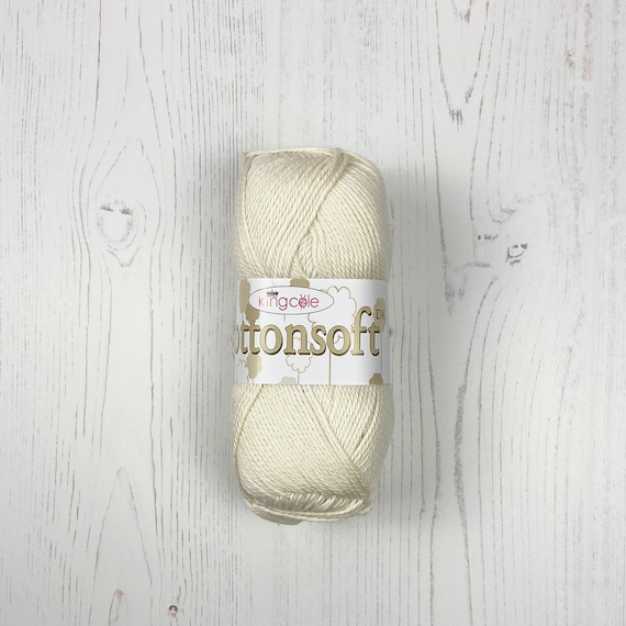 King Cole Cottonsoft Double Knit Yarn- 100g King Cole Cottonsoft Double Knit Yarn- 100g
