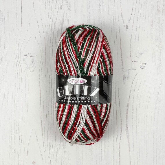 King Cole Glitz Double Knit Yarn - 100g King Cole Glitz Double Knit Yarn - 100g