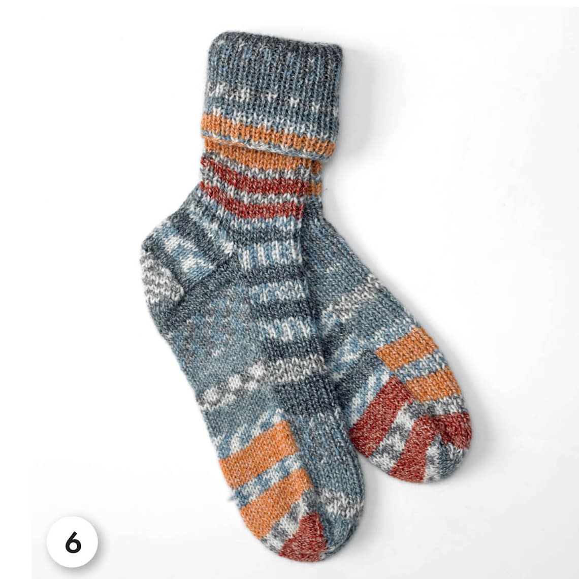 Knitting Pattern Socks to Hand Knit in DK Yarn. 6 Designs in Etsy