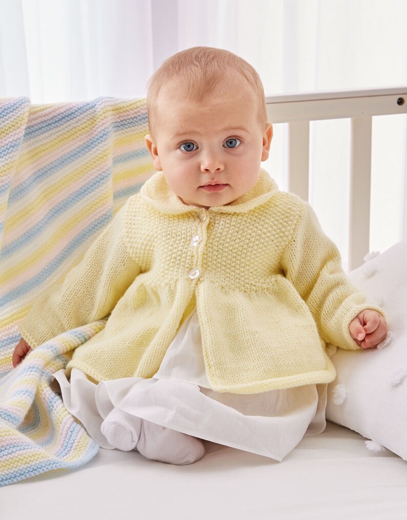 Baby Pastels Knitting Pattern Book. Baby Clothes Knitting Etsy UK