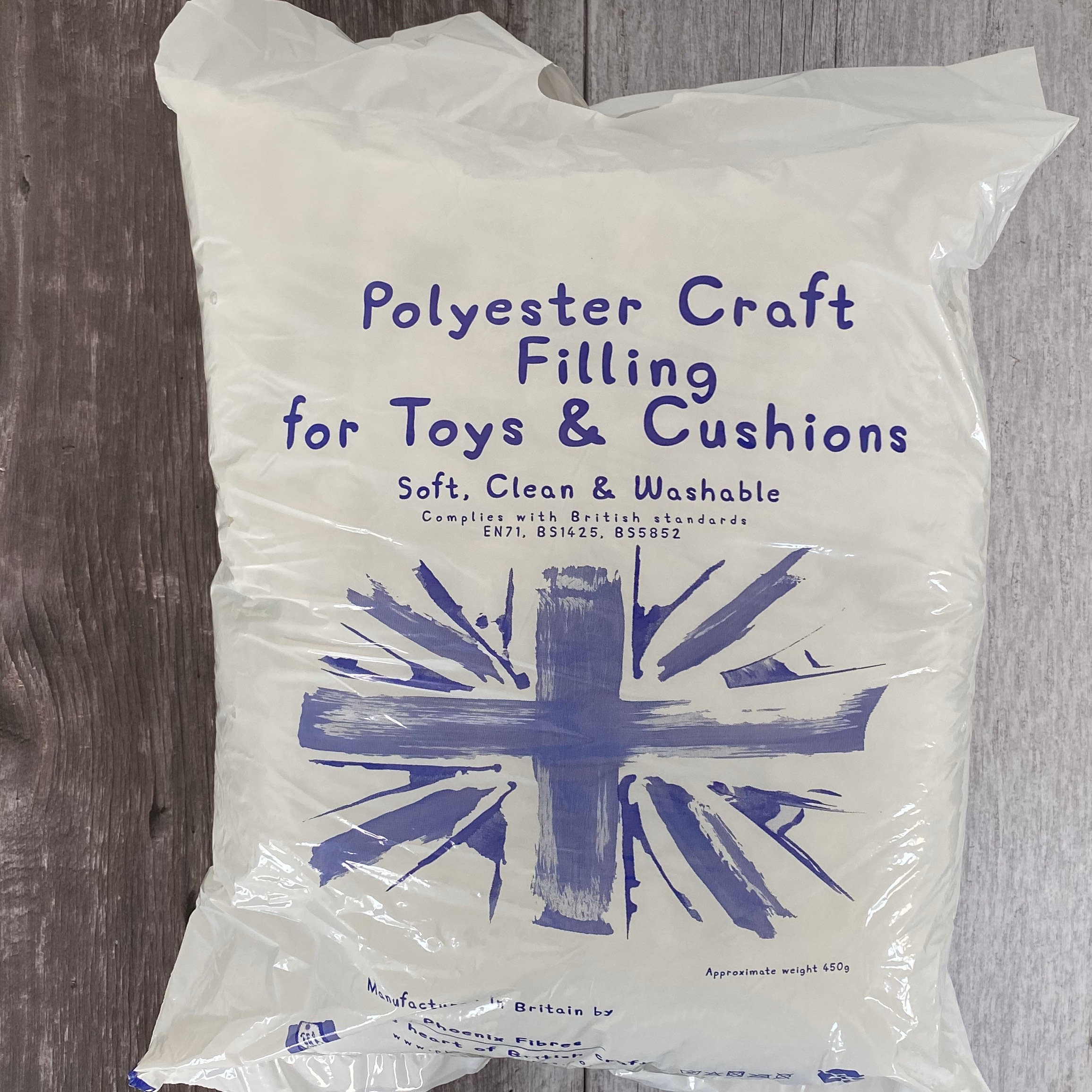 Toy Stuffing. 450g Bag of Polyester Filling for Toys and Etsy UK