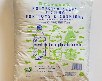 Recycled Polyester Toy Stuffing: Eco-Friendly Craft Filling (450g)