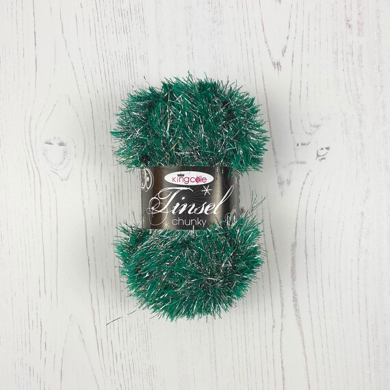 King Cole Tinsel Chunky Yarn - 50g King Cole Tinsel Chunky Yarn - 50g