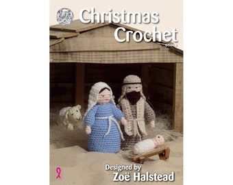 Christmas Amigurumi Crochet Pattern Book 3: Nativity, Baubles (Printed)
