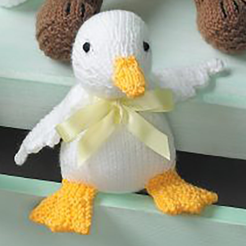 Knitting Pattern Toy Animals in DK and Aran Yarn. Etsy UK