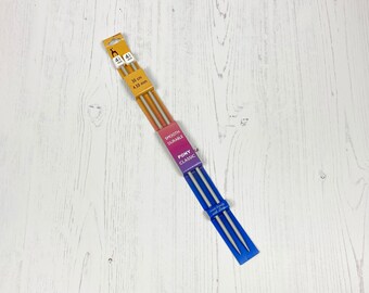 4.5mm Aluminium Knitting Needles: 30cm Pony Metal Pins (UK Size 7, US 7)